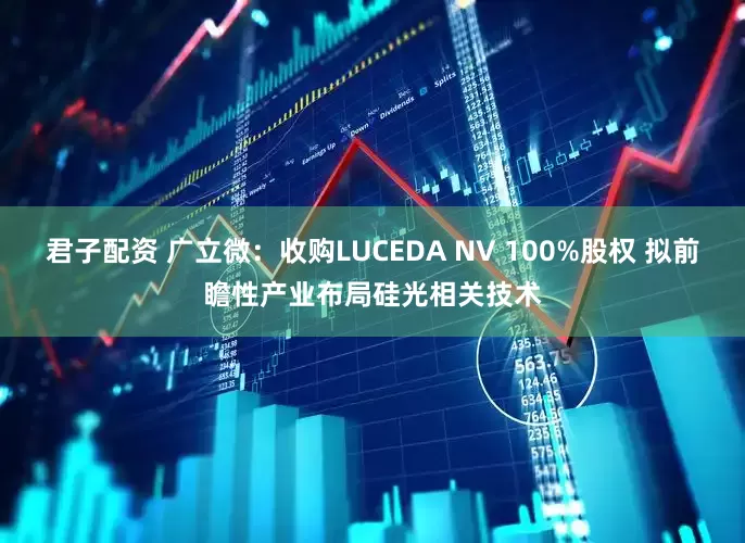 君子配资 广立微：收购LUCEDA NV 100%股权 拟前瞻性产业布局硅光相关技术